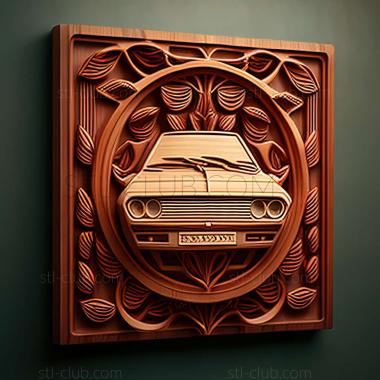 3D модель Alfa Romeo Alfasud (STL)